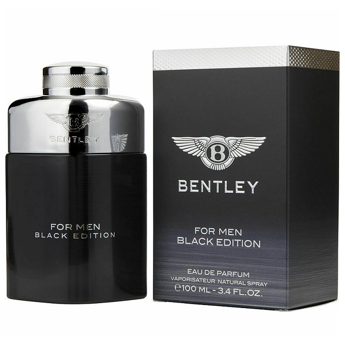 Bentley Black Edition Cologne by Bentley 3.4oz Eau De Parfum Spray for men